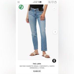 Joes maternity jeans Lara cigarette Jean